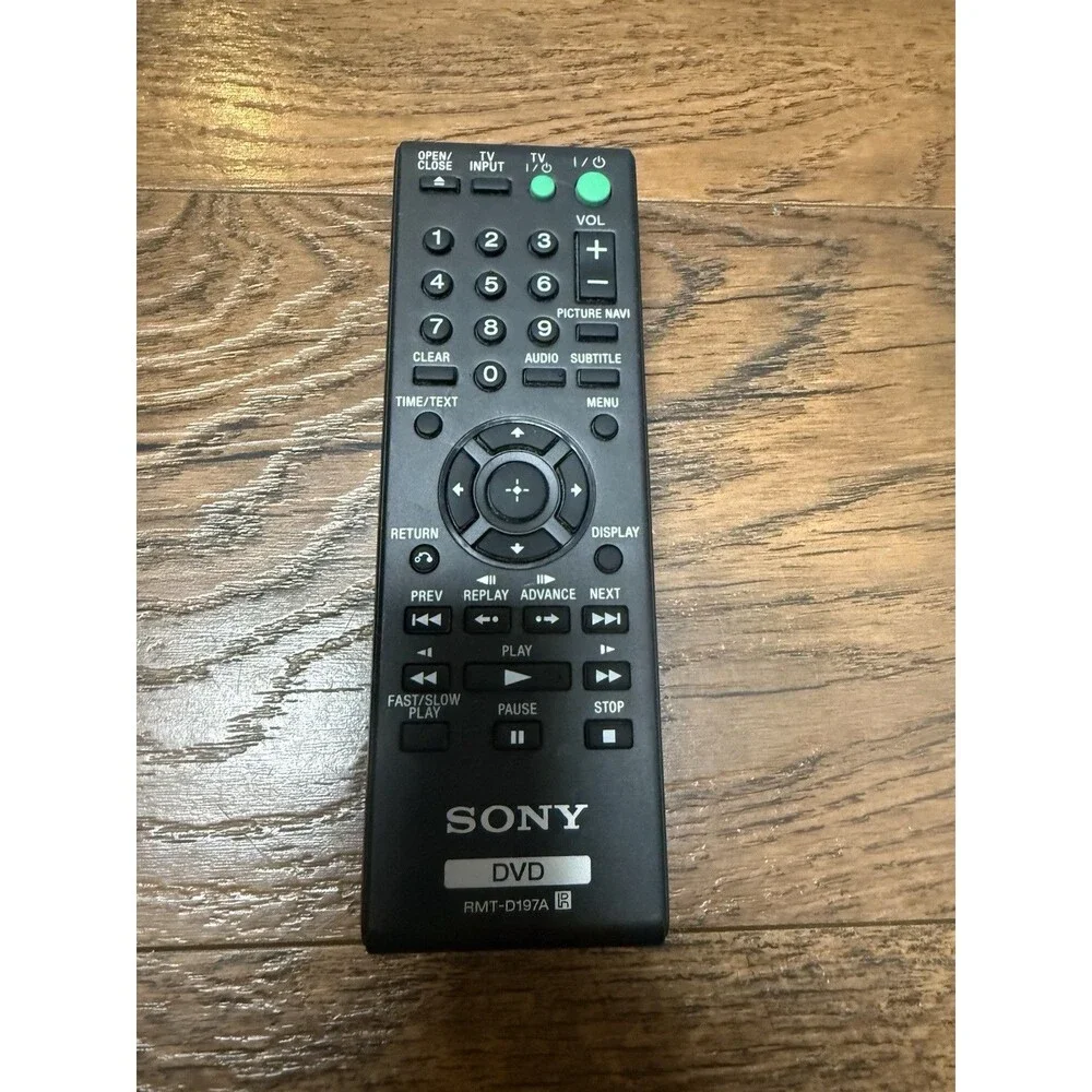 Sony Remote Control RMT-D197A For DVP-NS710H DVP-SR200P DVP-SR500H DVD Players